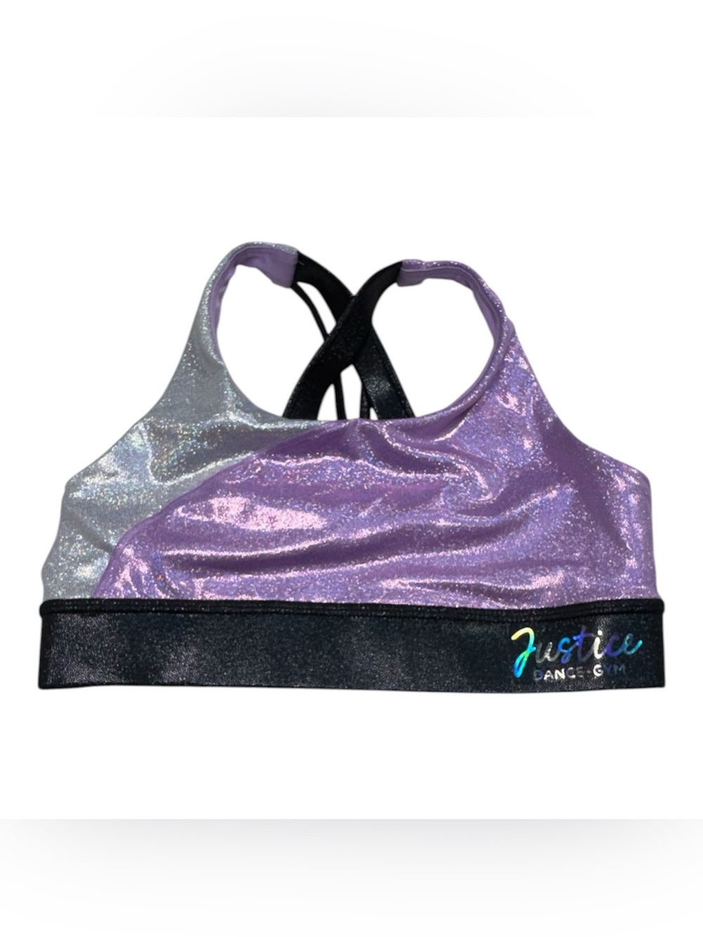Justice brand kids size small (7-8) sports top / bra in great condition!